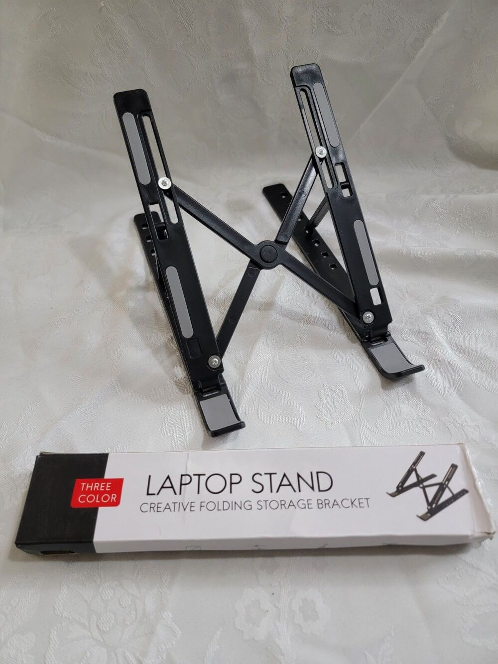 Three Color Laptop Stand Creative Folding Storage Bracket